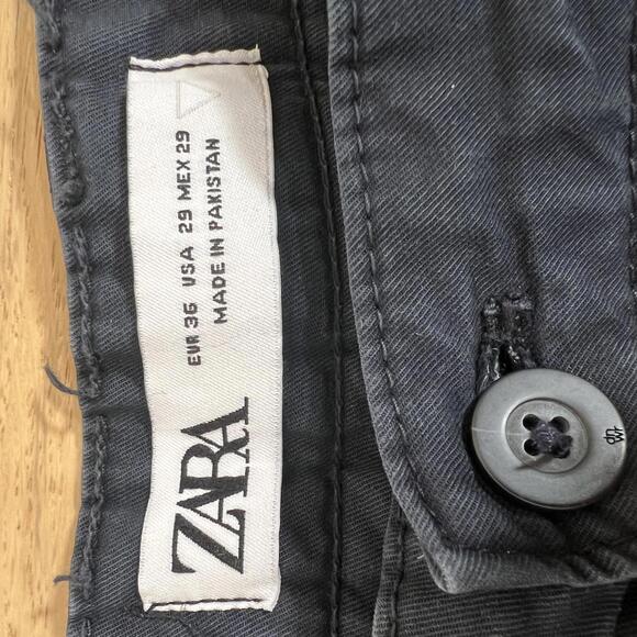 ZARA Slim Fit Chino Pants – Women’s Small (EU 36 / US 25) - Picture 4 of 8